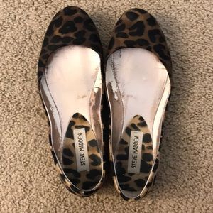Steve Madden leopard print ballet flats